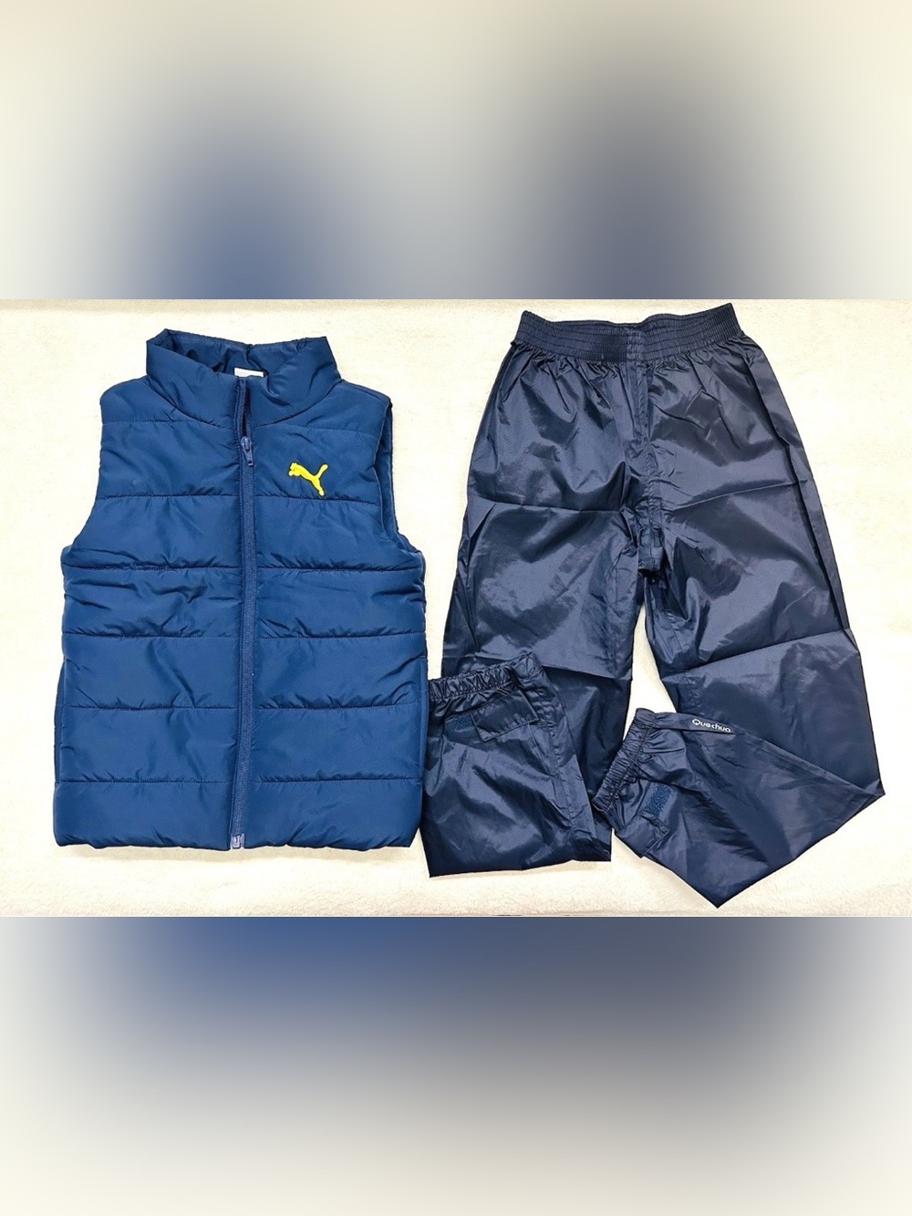 Puma Vest Boys Size 5/6 Years & Pants Excellent Condition